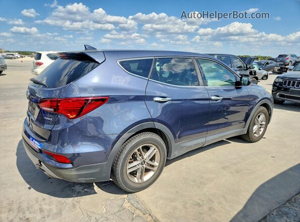 5XYZT3LB7HG410961 2017 HYUNDAI SANTA Blue Передня права чверть