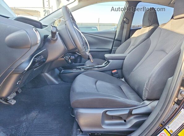JTDKAMFPXN3212444 2022 TOYOTA PRIUS Black წინა პანელის ხედი