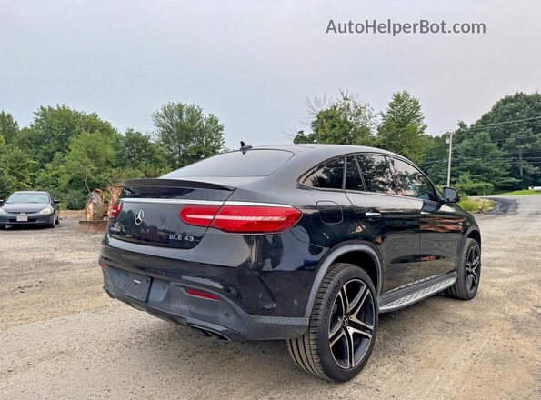4JGED6EB2KA140051 2019 MERCEDES-BENZ GLE Черный Вид спереди