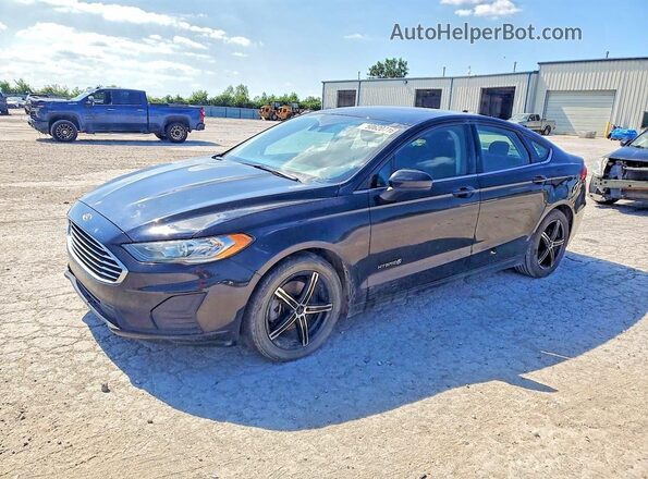 3FA6P0LU4KR109803 2019 FORD FUSION Black Հետևի ձախ