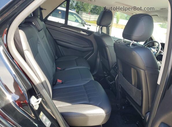4JGDA5JB4GA681985 2016 MERCEDES-BENZ GLE Черный Вид подкапотного пространства