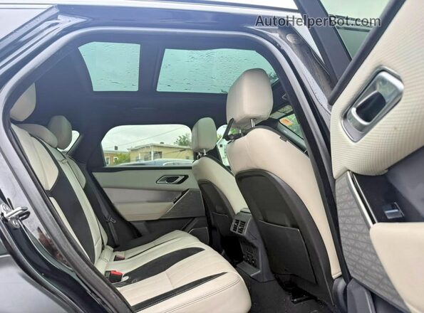 SALYK2FV2LA263402 2020 LAND ROVER RANGE ROVER Black Widok wnętrza z przodu