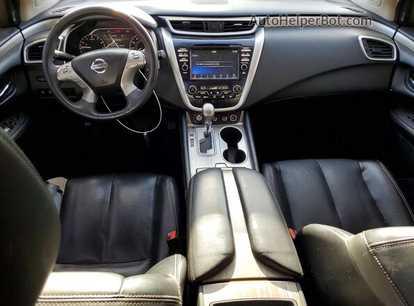 5N1AZ2MH6HN187471 2017 NISSAN MURANO Белый Вид щитка приборов