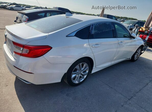 1HGCV1F14LA011376 2020 HONDA ACCORD White Передня права чверть