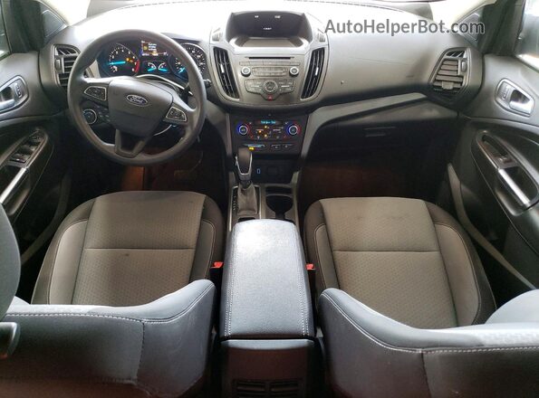 1FMCU9GD5JUB15990 2018 FORD ESCAPE Black Вид щитка приладів