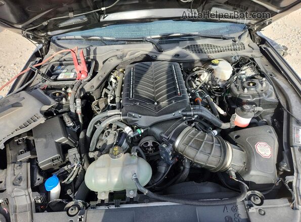 1FA6P8CFXN5144353 2022 FORD MUSTANG Black Widok komory silnika
