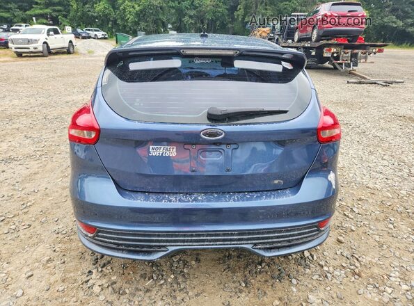 1FADP3L96JL208155 2018 FORD FOCUS Blue წინა სალონის ხედი