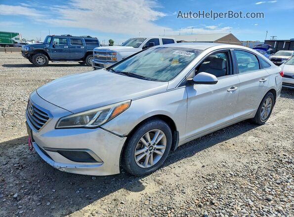 5NPE24AF9GH301518 2016 HYUNDAI SONATA Серебряный Задняя левая четверть