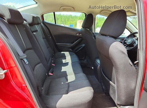 3MZBN1U76HM142270 2017 MAZDA 3 Red Vista interior trasera