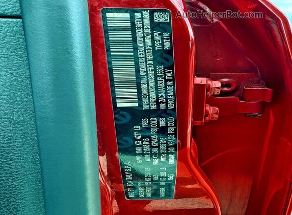 ZACNJAAB2LPL15502 2020 JEEP RENEGADE Красный 