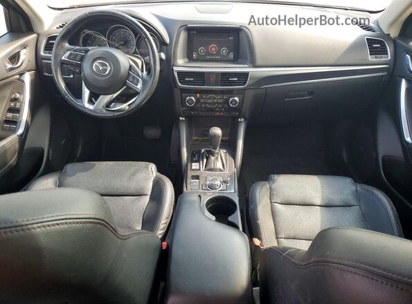 JM3KE4DYXG0754865 2016 MAZDA CX-5 Red Widok zestawu wskaźników