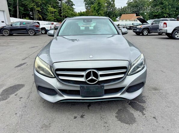 55SWF4KB8GU140662 2016 MERCEDES-BENZ C-CLASS Silver წინა სალონის ხედი