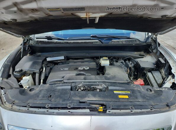 5N1DL0MM4JC505900 2018 INFINITI QX60 Silver Engine compartment view