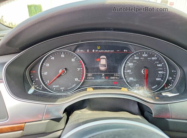WAUHGAFC8GN007438 2016 AUDI A6 Черный Вид задних сидений