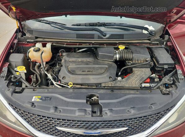 2C4RC1BGXLR124088 2020 CHRYSLER PACIFICA Красный Вид наклейки с VIN-кодом