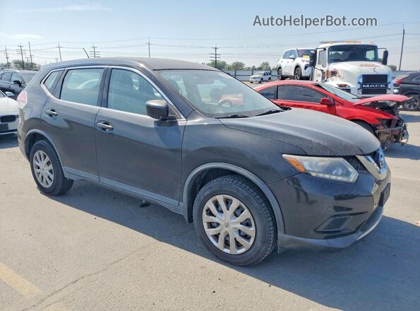 KNMAT2MV3GP627628 2016 NISSAN ROGUE Черный Вид спереди