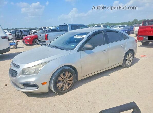 1G1PC5SH4G7152993 2016 CHEVROLET CRUZE Silver Rear right