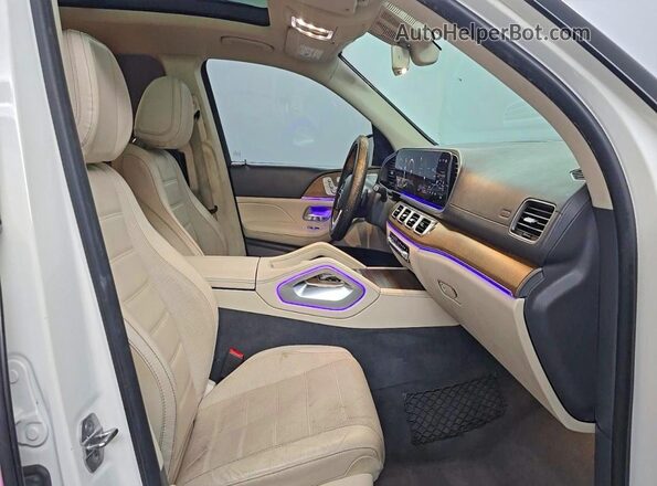 4JGFF5KE0LA75189 2020 MERCEDES-BENZ GLS-CLASS White უკანა ხედი