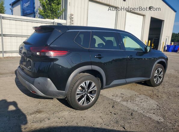 5N1AT3BA9MC737300 2021 NISSAN ROGUE Black Front right