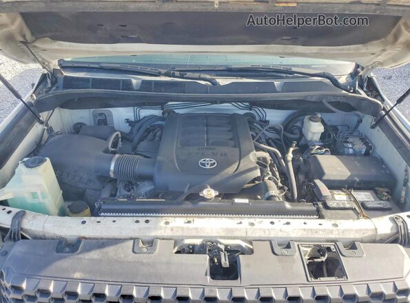 5TFEY5F17JX232566 2018 TOYOTA TUNDRA White Widok komory silnika