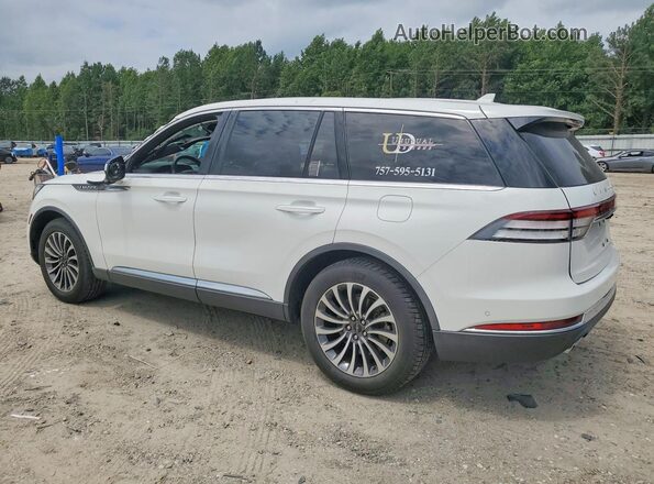 5LM5J7XC8LGL27987 2020 LINCOLN AVIATOR White Tył prawy