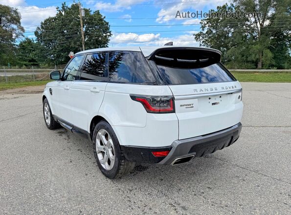 SALWR2RV8KA420377 2019 LAND ROVER RANGE ROVER Белый Задняя правая четверть
