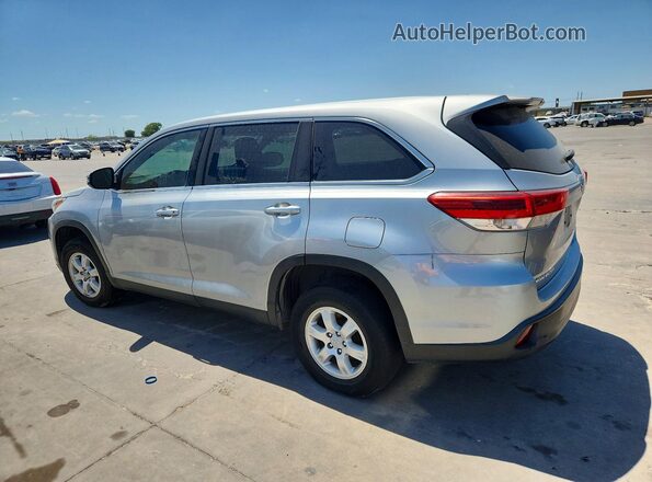 5TDZZRFH8KS295685 2019 TOYOTA HIGHLANDER Silver Задня права чверть