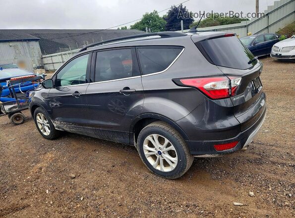 1FMCU9HD6JUB09467 2018 FORD ESCAPE Gray Задня права чверть