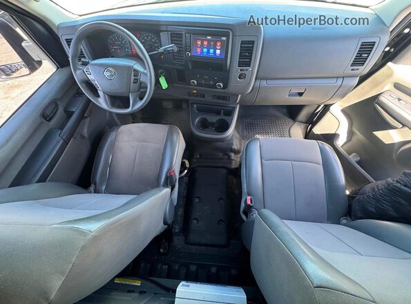 1N6BF0LY0LN808829 2020 NISSAN NV Black Rear seats view