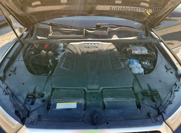 WA1LAAF72HD018230 2017 AUDI Q7 Black Вид підкапотного простору