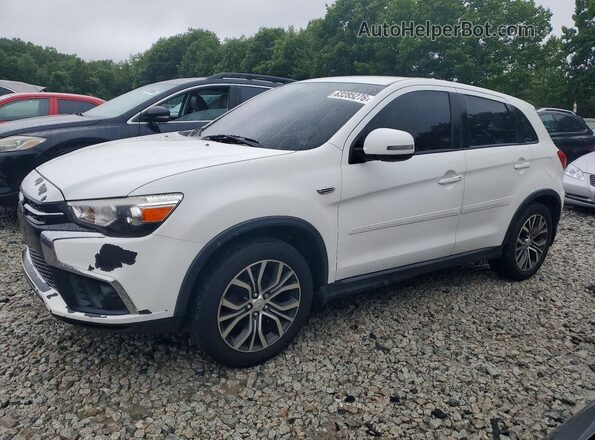 JA4AR3AU1KU016551 2019 MITSUBISHI OUTLANDER Белый Задняя левая четверть