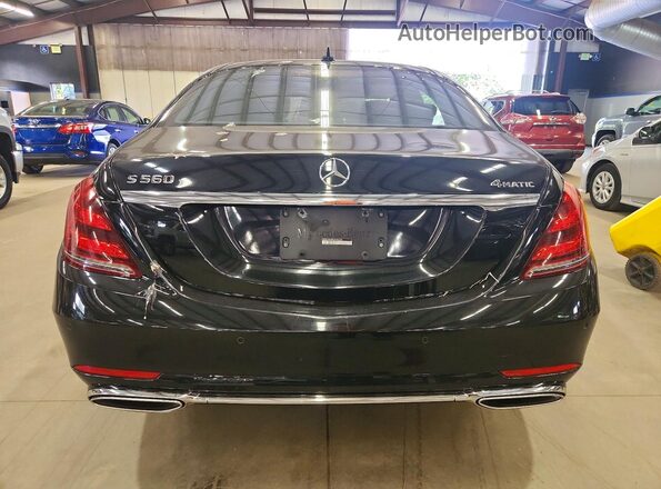 WDDUG8GB0JA406235 2018 MERCEDES-BENZ S Black Սալոնի դիմացի տեսք