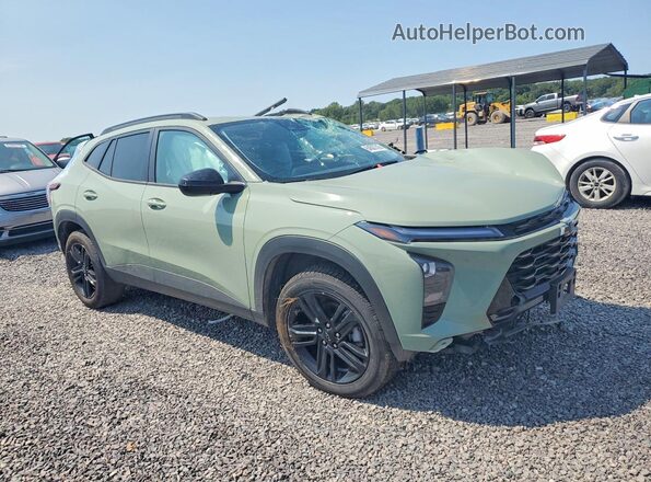 KL77LKEP3SC156216 2025 CHEVROLET TRAX Green წინა ხედი