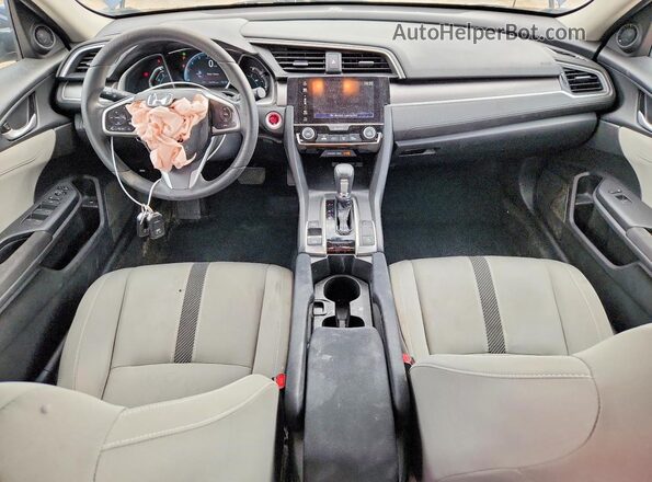 19XFC2F72JE033804 2018 HONDA CIVIC Синий Вид щитка приборов