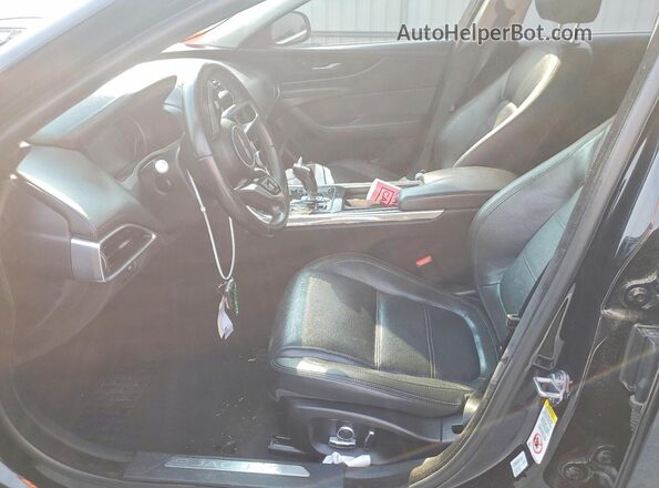 SAJAE4FXXLCP60541 2020 JAGUAR XF Black წინა პანელის ხედი