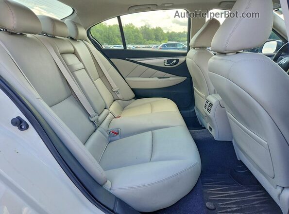 JN1EV7BR8MM752848 2021 INFINITI Q50 Белый Вид задней части салона
