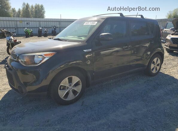 KNDJN2A27G7317485 2016 KIA SOUL Black Tył lewy