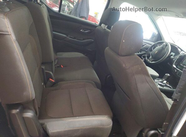 1GNERFKW1JJ117878 2018 CHEVROLET TRAVERSE White Vista del compartimento del motor