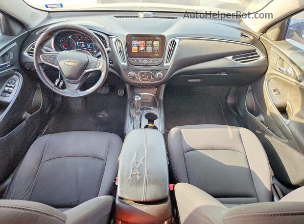 1G1ZE5ST7HF248082 2017 CHEVROLET MALIBU Синий Вид щитка приборов