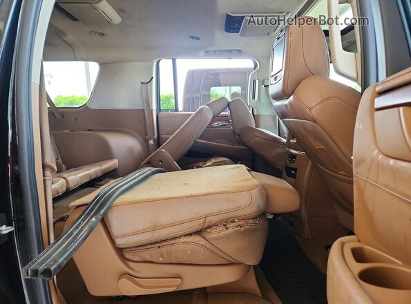 1GYS4KKJ6GR349033 2016 CADILLAC ESCALADE Черный Вид подкапотного пространства