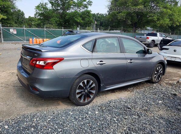 3N1AB7AP0HY205759 2017 NISSAN SENTRA Gray Przód prawy