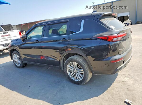 JA4J3TA81NZ002757 2022 MITSUBISHI OUTLANDER Черный Задняя правая четверть