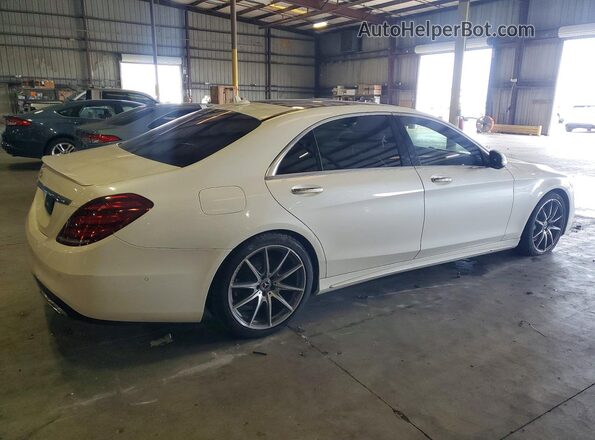 WDDUG6GB7JA364134 2018 MERCEDES-BENZ S-CLASS White Delantero derecho