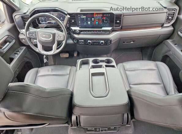 3GTUUDED9SG304533 2025 GMC SIERRA White Instrument cluster view