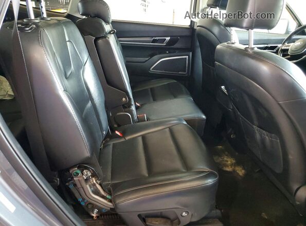 5XYP6DHC7LG038908 2020 KIA TELLURIDE Silver Vista del compartimento del motor