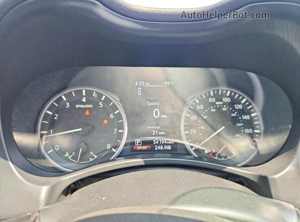 JN1CV7AR8KM350074 2019 INFINITI Q50 Silver Հետևի նստատեղերի տեսք