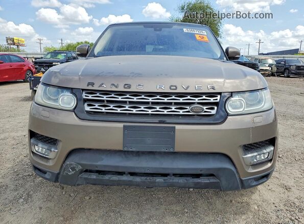 SALWR2PF9GA106272 2016 LAND ROVER RANGE Желто-коричневый Вид сзади