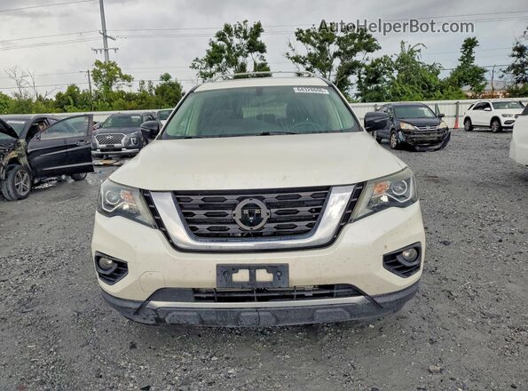 5N1DR2MM2HC902610 2017 NISSAN PATHFINDER Белый Вид сзади