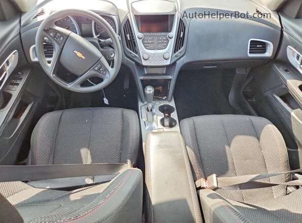 2GNALBEK8G6116041 2016 CHEVROLET EQUINOX Silver Instrument cluster view