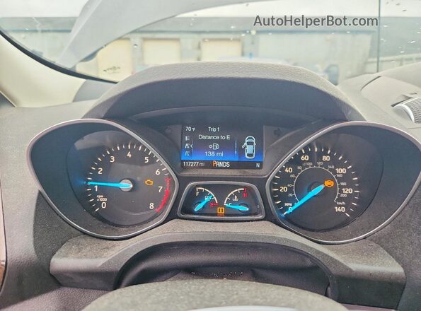1FMCU9HD6JUB09467 2018 FORD ESCAPE Gray Вид задніх сидінь